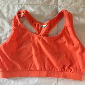 Moret Cotton Sports Bra - Orange